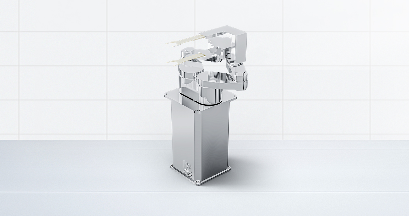 4-AXIS VACUUM ADSORBING DOUBLE ARM FLOP ROBOT